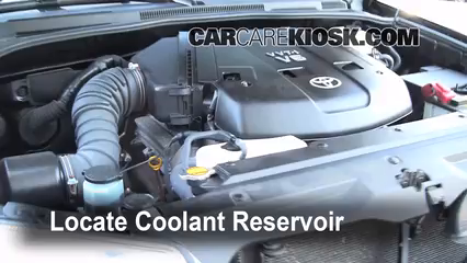 2008 Toyota 4Runner SR5 4.0L V6 Coolant (Antifreeze) Add Coolant